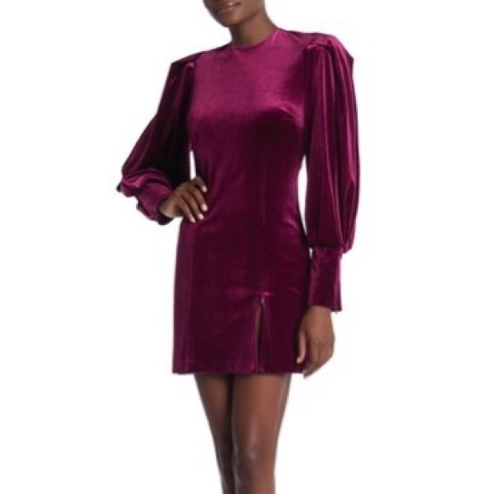 Rebecca Minkoff Velvet Mini Dress